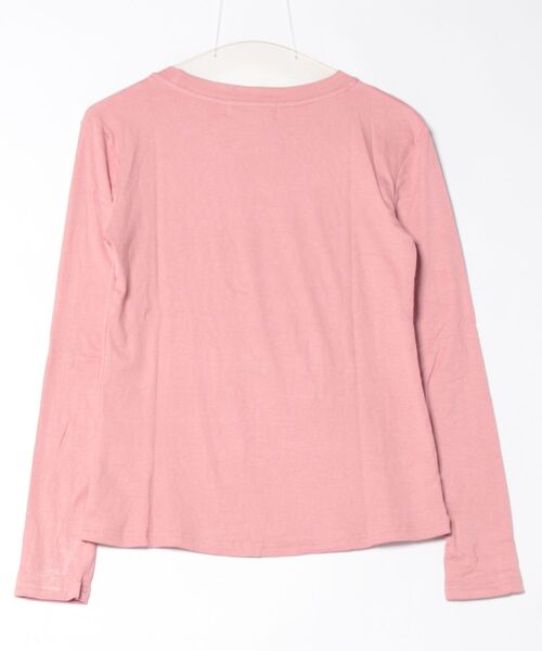 Jasmine Grandiflorum(ジャスミングランディフローラム)の「【Jasmine】長袖Tシャツインナートップス(Tシャツ/カットソー・レディース・ブラック/ダークグレー/イエロー/ホワイト/ライトグレー/ライトグリーン/ピンク・FREE)」の8枚目の写真
