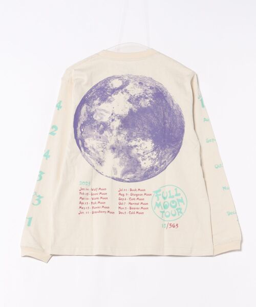 go slow caravan（ゴースローキャラバン）の「USA/C FULL MOON TOUR ロングスリーブ TEE（Tシャツ/カットソー・メンズ・バイオレット/アイボリー/ブラック・X-LARGE/LARGE/MEDIUM/SMALL）」の19枚目の写真
