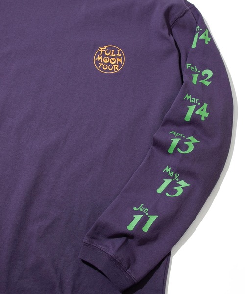 USA/C FULL MOON TOUR ロングスリーブ TEE（Tシャツ/カットソー