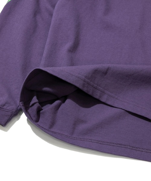 go slow caravan（ゴースローキャラバン）の「USA/C FULL MOON TOUR ロングスリーブ TEE（Tシャツ/カットソー・メンズ・バイオレット/アイボリー/ブラック・X-LARGE/LARGE/MEDIUM/SMALL）」の9枚目の写真