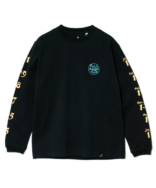 go slow caravan（ゴースローキャラバン）の「USA/C FULL MOON TOUR ロングスリーブ TEE（Tシャツ/カットソー・メンズ・バイオレット/アイボリー/ブラック・X-LARGE/LARGE/MEDIUM/SMALL）」の16枚目の写真