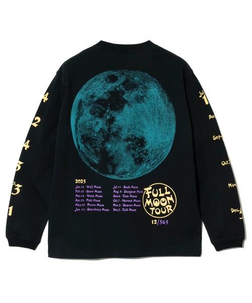 USA/C FULL MOON TOUR ロングスリーブ TEE（Tシャツ/カットソー