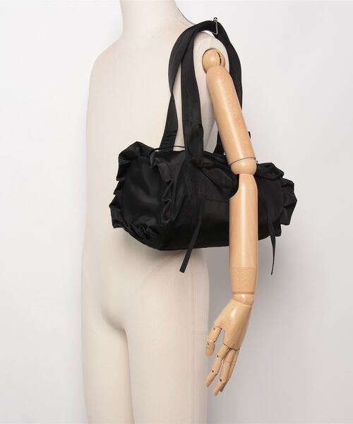 poiregnee（ポワニェ）の「［select］リボンフリルバッグ（ショルダーバッグ・レディース・ブルー/ブラック・FREE）」の15枚目の写真