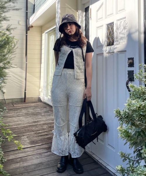 poiregnee（ポワニェ）の「［select］リボンフリルバッグ（ショルダーバッグ・レディース・ブルー/ブラック・FREE）」の7枚目の写真