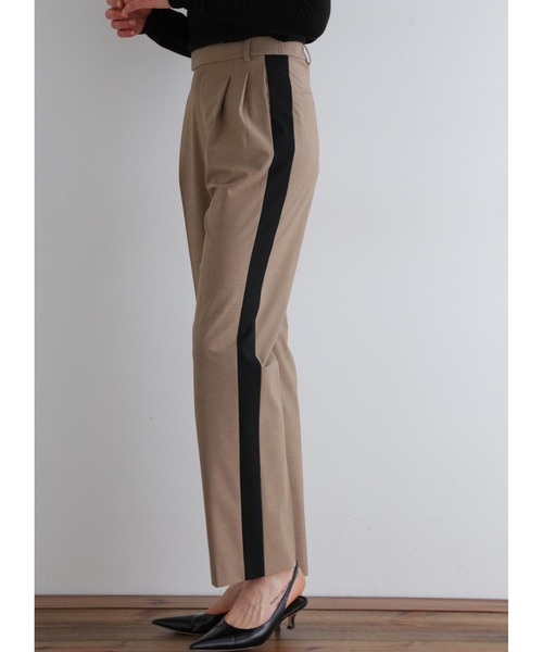 onit パイル地ラインパンツ PILE TAPERED PANTS（パイルテーパードパンツ）の通販｜onit