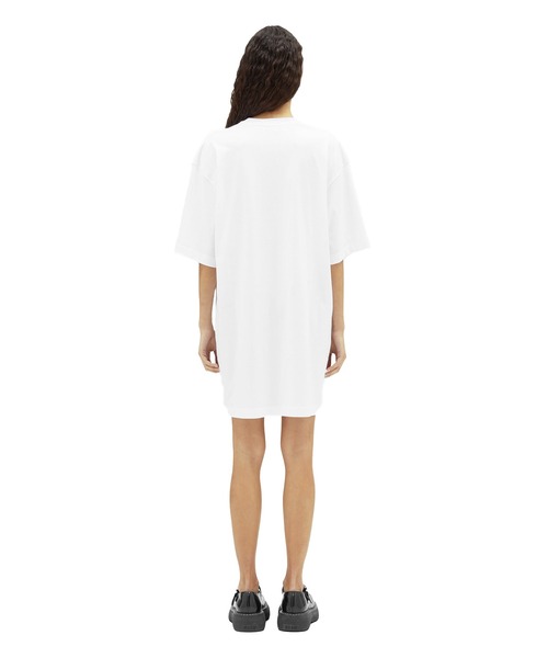 MSGM(エムエスジーエム)の「【Basic Color】MSGM ブラッシュロゴ Tシャツワンピース(ワンピース・レディース・ホワイト×ブラック/ブラック×ホワイト・M/XS/S/L)」の19枚目の写真