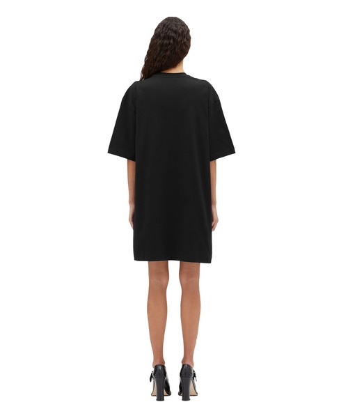 MSGM(エムエスジーエム)の「【Basic Color】MSGM ブラッシュロゴ Tシャツワンピース(ワンピース・レディース・ホワイト×ブラック/ブラック×ホワイト・M/XS/S/L)」の11枚目の写真