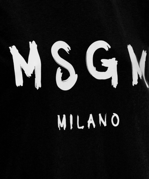 MSGM(エムエスジーエム)の「【Basic Color】MSGM ブラッシュロゴ Tシャツワンピース(ワンピース・レディース・ホワイト×ブラック/ブラック×ホワイト・M/XS/S/L)」の16枚目の写真