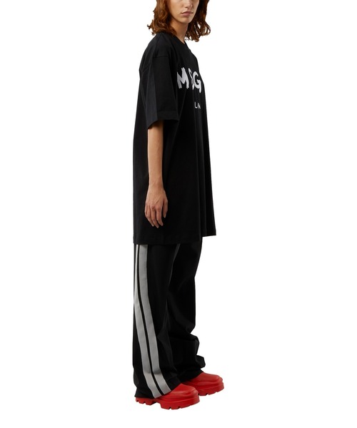 MSGM(エムエスジーエム)の「【Basic Color】MSGM ブラッシュロゴ Tシャツワンピース(ワンピース・レディース・ホワイト×ブラック/ブラック×ホワイト・M/XS/S/L)」の15枚目の写真