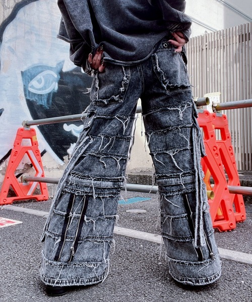 REFLEM（レフレム）の「『REFLEM/レフレム』2WAY切替ワイドデニム