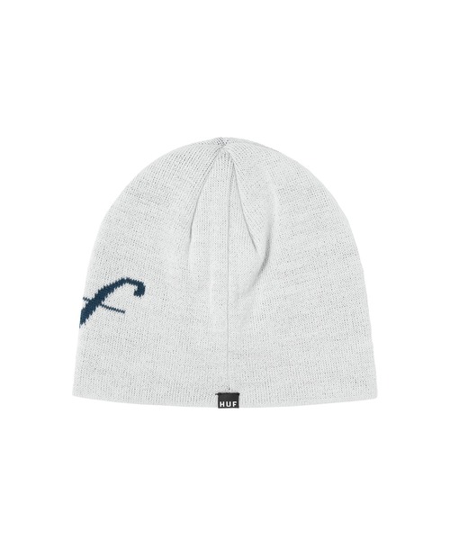 HUF（ハフ）の「THE CROWN BEANIE / HUF ハフ シングルビーニー ニットキャップ（ニットキャップ/ビーニー・メンズ・ブラック/ナチュラル/パープル・O/S）」の5枚目の写真