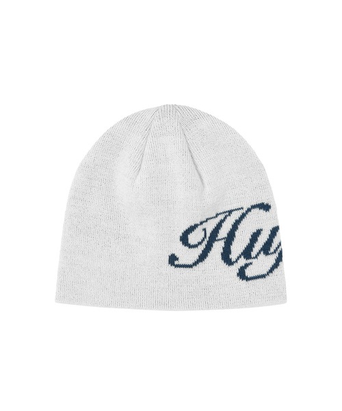 HUF（ハフ）の「THE CROWN BEANIE / HUF ハフ シングルビーニー ニットキャップ（ニットキャップ/ビーニー・メンズ・ブラック/ナチュラル/パープル・O/S）」の8枚目の写真