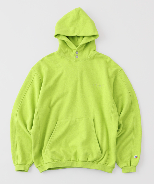 bal(バル)の「【BAL × RUSSELL ATHLETIC】 HIGH COTTON HOODIE BALRA- 15(Tシャツ/カットソー・メンズ・グリーン系その他/ライトグレー・2/3)」の6枚目の写真