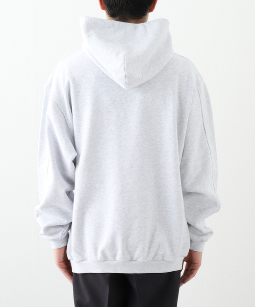 bal(バル)の「【BAL × RUSSELL ATHLETIC】 HIGH COTTON HOODIE BALRA- 15(Tシャツ/カットソー・メンズ・グリーン系その他/ライトグレー・2/3)」の13枚目の写真