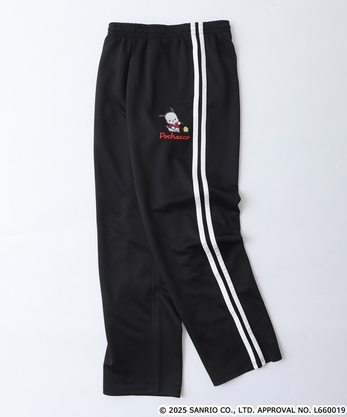 エヴァンゲリオンロゴ入り黒スウェットパンツ FILA マリ エヴァンゲリオン公式アパレルブランド【RADIO EVA Online Store】