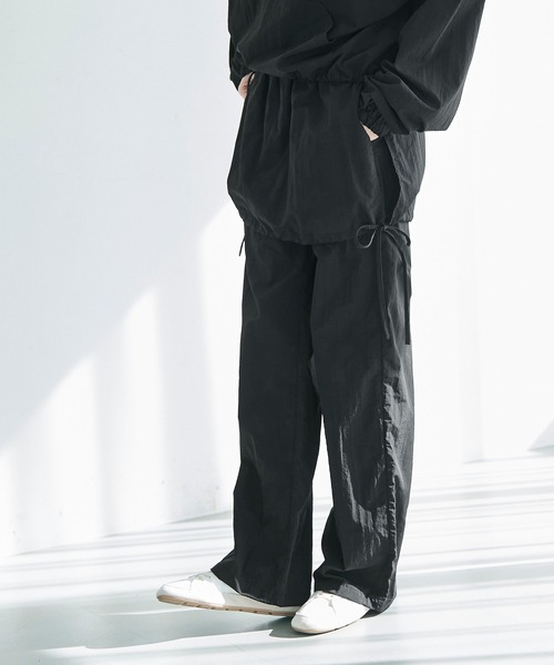 coca(coca)(コカ)の「【WEB限定セール】ナイロンスカートドッキングパンツ(その他パンツ・レディース・ホワイト/ブラック・L/M)」の8枚目の写真