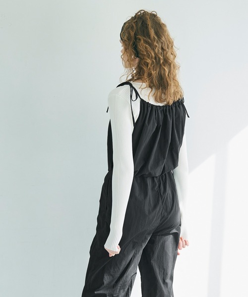 coca(coca)(コカ)の「【WEB限定セール】ナイロンスカートドッキングパンツ(その他パンツ・レディース・ホワイト/ブラック・L/M)」の10枚目の写真