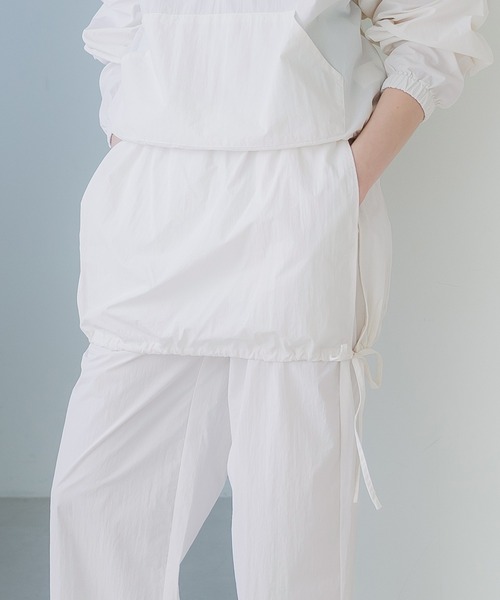 coca(coca)(コカ)の「【WEB限定セール】ナイロンスカートドッキングパンツ(その他パンツ・レディース・ホワイト/ブラック・L/M)」の15枚目の写真