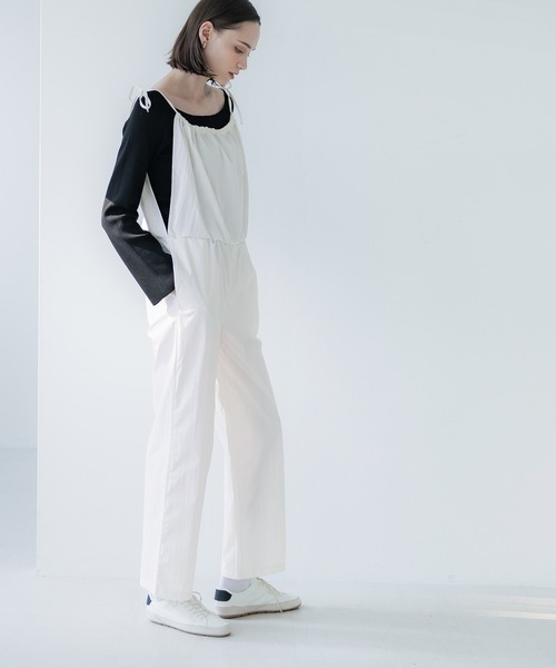 coca(coca)(コカ)の「【WEB限定セール】ナイロンスカートドッキングパンツ(その他パンツ・レディース・ホワイト/ブラック・L/M)」の16枚目の写真