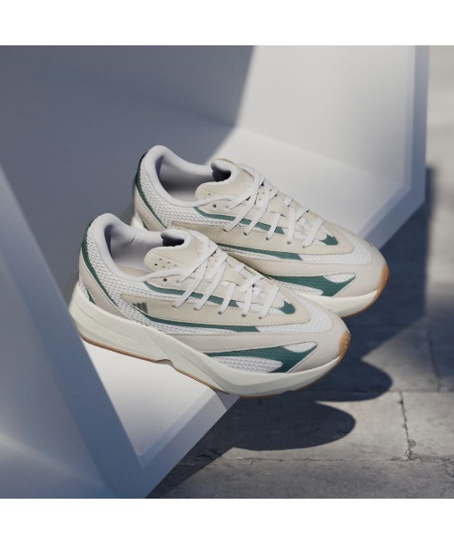 adidas(アディダス)の「アディダス adidas ライトストライド(スニーカー・レディース・ホワイト×グリーン・23.5cm/24.5cm/25.5cm/23.0cm/24.0cm/25.0cm/26.0cm)」の10枚目の写真
