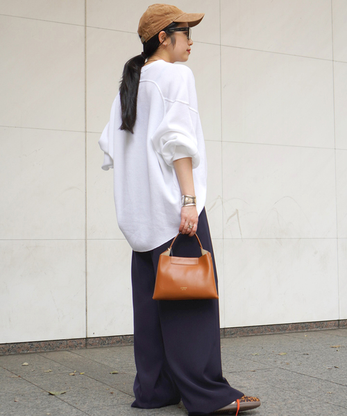 極美品 EVERY DAY I LIKE. Straight ワイド パンツ EVERYDAY I LIKE．(エヴリディアイライク) W cross straight