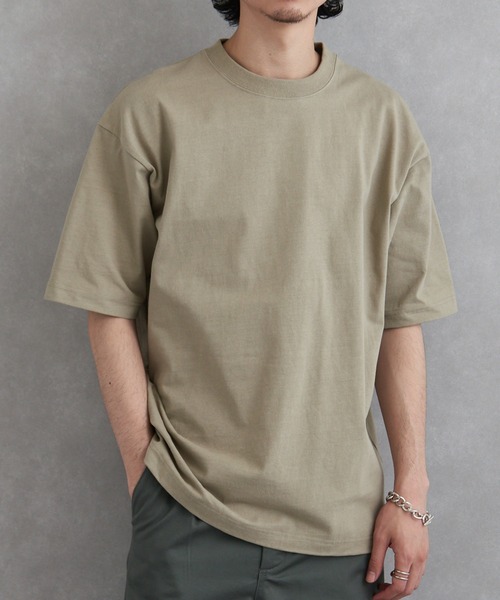 MAGASIN DE MODE Brew(マガジンデモードブリュー)の「【MAGASIN DE MODE Brew】USAコットンTシャツ(Tシャツ/カットソー・メンズ・ブラック/ベージュ/ホワイト/グリーン・XL/M/L)」の19枚目の写真
