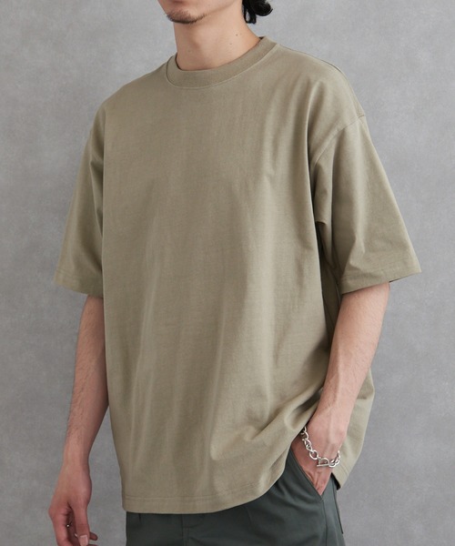 MAGASIN DE MODE Brew(マガジンデモードブリュー)の「【MAGASIN DE MODE Brew】USAコットンTシャツ(Tシャツ/カットソー・メンズ・ブラック/ベージュ/ホワイト/グリーン・XL/M/L)」の18枚目の写真