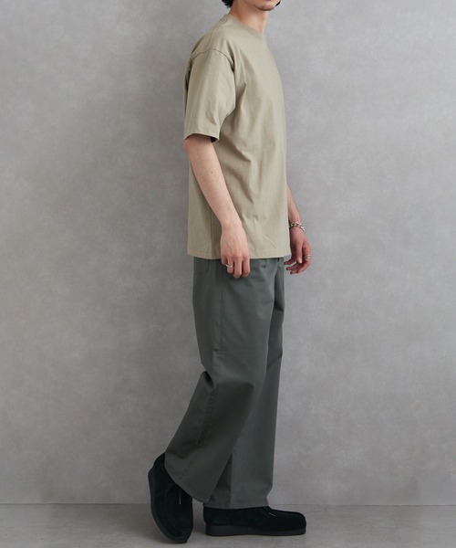 MAGASIN DE MODE Brew(マガジンデモードブリュー)の「【MAGASIN DE MODE Brew】USAコットンTシャツ(Tシャツ/カットソー・メンズ・ブラック/ベージュ/ホワイト/グリーン・XL/M/L)」の17枚目の写真