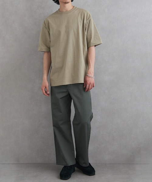 MAGASIN DE MODE Brew(マガジンデモードブリュー)の「【MAGASIN DE MODE Brew】USAコットンTシャツ(Tシャツ/カットソー・メンズ・ブラック/ベージュ/ホワイト/グリーン・XL/M/L)」の16枚目の写真