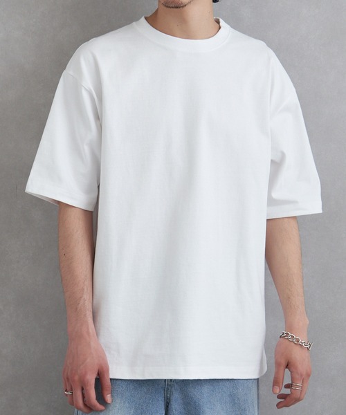 MAGASIN DE MODE Brew(マガジンデモードブリュー)の「【MAGASIN DE MODE Brew】USAコットンTシャツ(Tシャツ/カットソー・メンズ・ブラック/ベージュ/ホワイト/グリーン・XL/M/L)」の11枚目の写真
