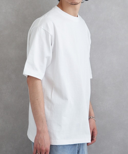 MAGASIN DE MODE Brew(マガジンデモードブリュー)の「【MAGASIN DE MODE Brew】USAコットンTシャツ(Tシャツ/カットソー・メンズ・ブラック/ベージュ/ホワイト/グリーン・XL/M/L)」の10枚目の写真