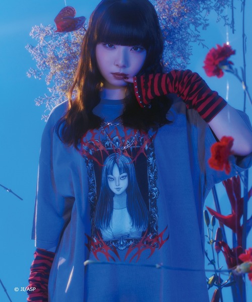 伊藤潤二×REFLEM 富江Tシャツ 伊藤潤二×REFLEM 富江Tシャツ（Tシャツ/カットソー）｜REFLEM