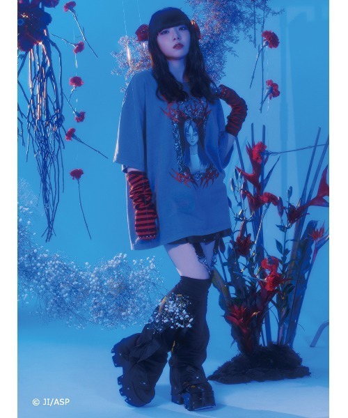 伊藤潤二×REFLEM 富江Tシャツ（Tシャツ/カットソー）｜REFLEM