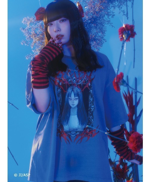 伊藤潤二×REFLEM 富江Tシャツ 伊藤潤二×REFLEM 富江Tシャツ（Tシャツ/カットソー）｜REFLEM