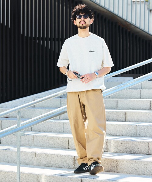 ビックシルエット 極太 希少サイズ 一点物 雰囲気 極太 ゆるだぼ FREAK'S STORE（フリークスストア）の「限定展開 WILD THINGS×FREAK'S