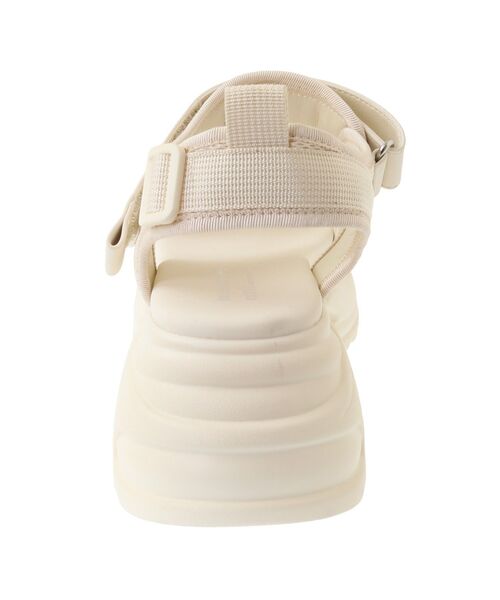 ORiental TRaffic（オリエンタルトラフィック）の「ORiental TRaffic キルティングサンダル（サンダル・レディース・ブラック/グレー/ホワイト・M/L/S）」の18枚目の写真