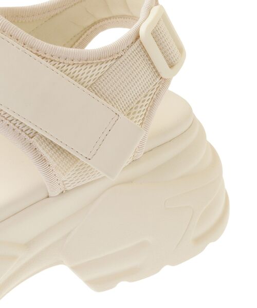 ORiental TRaffic（オリエンタルトラフィック）の「ORiental TRaffic キルティングサンダル（サンダル・レディース・ブラック/グレー/ホワイト・M/L/S）」の20枚目の写真