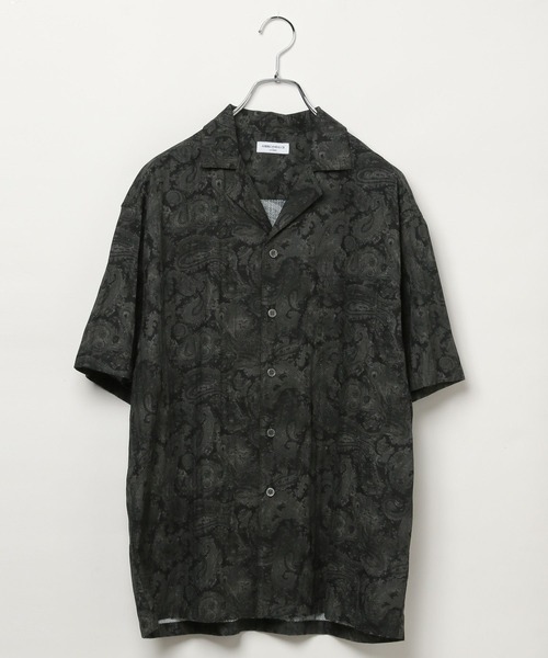 AMERICAN RAG CIE - AMERICAN RAG CIE ペイズリーブラウス セール】【AMERICAN RAG CIE】ペイズリー半袖シャツ（MEN