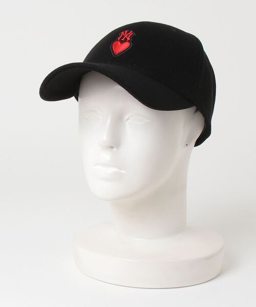 MLB Korea Heart Wool Structured cap 3ACPH0136 キャップ 日本未発売】MLB KOREA Heart Wool Structured cap エムエルビー