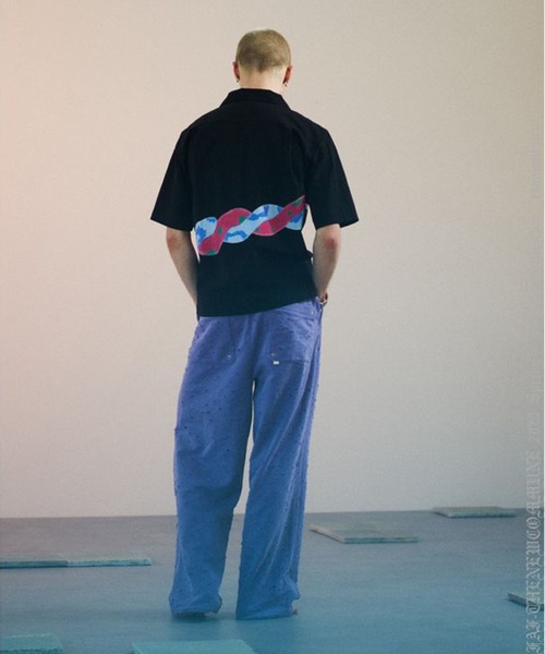 Damaged Baggy Sweat Pants（スウェットパンツ）｜FAF（フェイク