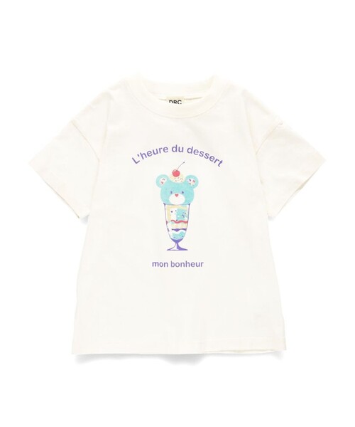 DRC branshes(ディーアールシーブランシェス)の「【DRC/綿100%】アソートグラフィックガールズ半袖Tシャツ(Tシャツ/カットソー・キッズ・その他3/その他2/ラベンダー/その他1/シャーベット/ブラック/チャコールグレー/オフホワイト/ピンク/サックスブルー/ライトグリーン・150/100/90/120/140/130/110)」の12枚目の写真