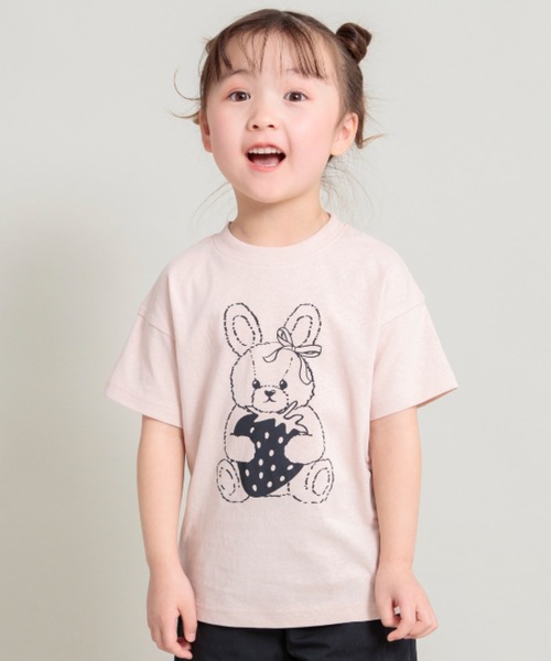 DRC branshes(ディーアールシーブランシェス)の「【DRC/綿100%】アソートグラフィックガールズ半袖Tシャツ(Tシャツ/カットソー・キッズ・その他3/その他2/ラベンダー/その他1/シャーベット/ブラック/チャコールグレー/オフホワイト/ピンク/サックスブルー/ライトグリーン・150/100/90/120/140/130/110)」の8枚目の写真