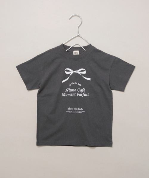 DRC branshes(ディーアールシーブランシェス)の「【DRC/綿100%】アソートグラフィックガールズ半袖Tシャツ(Tシャツ/カットソー・キッズ・その他3/その他2/ラベンダー/その他1/シャーベット/ブラック/チャコールグレー/オフホワイト/ピンク/サックスブルー/ライトグリーン・150/100/90/120/140/130/110)」の4枚目の写真