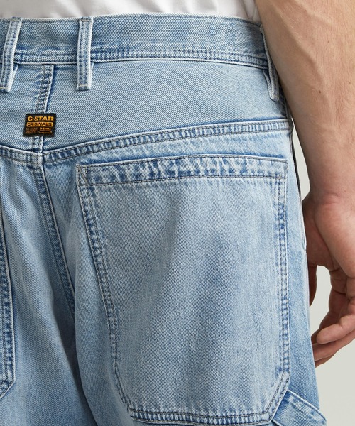 新作【TRENDTVISION】ロウデニム カーペンター ワイドジーンズ セール】CARPENTER 3D LOOSE JEANS/カーペンタージーンズ