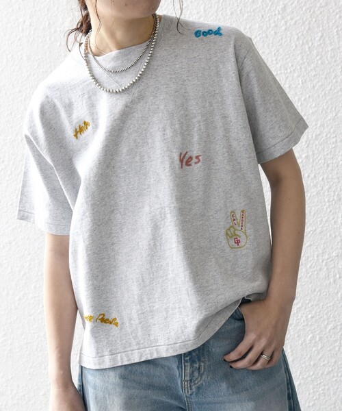 【保障できる】 SHIPS any別注】Collegiate Pacific:〈洗濯機可能〉V ガゼット トップス