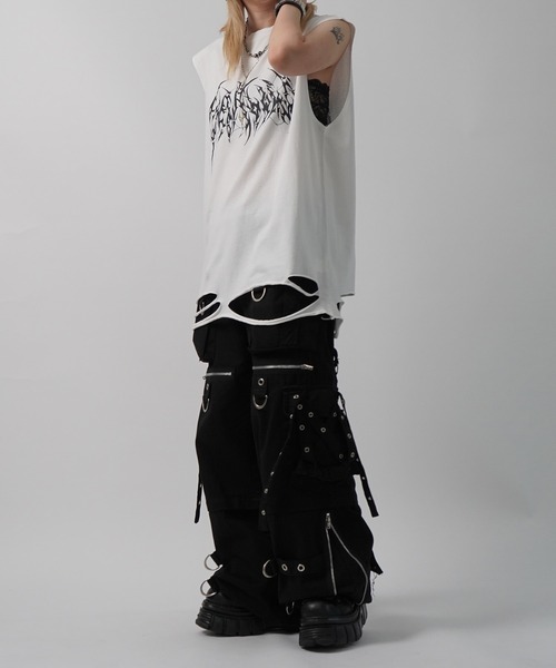 25SS【MAROCORE SELECT】ウィングドクロス メタルコア ダメージ