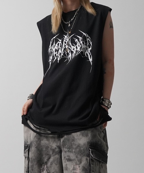 25SS【MAROCORE SELECT】ウィングドクロス メタルコア ダメージ