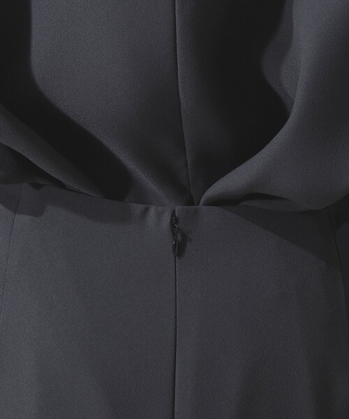 Demi-Luxe BEAMS（デミルクス ビームス）の「【ビームスの百名品】ジョーゼット Iライン スカート［手洗い可］（スカート・レディース・ネイビー/チャコールグレー・36/38）」の12枚目の写真