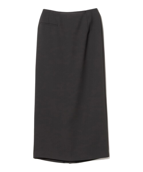Demi-Luxe BEAMS（デミルクス ビームス）の「【ビームスの百名品】ジョーゼット Iライン スカート［手洗い可］（スカート・レディース・ネイビー/チャコールグレー・36/38）」の14枚目の写真