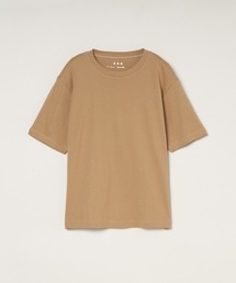 オーガニックコットンニット クルーネックTシャツ